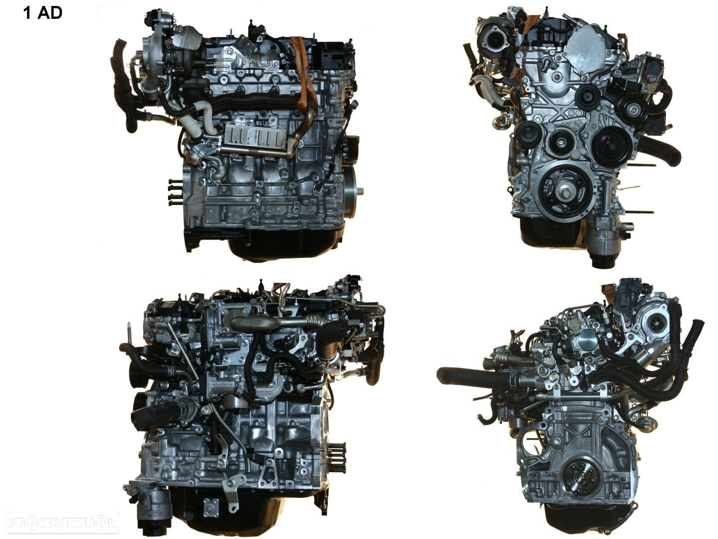 Motor Completo  Usado TOYOTA RAV4 2.0 D-4D 1AD - 1