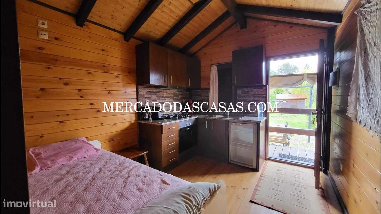 Quinta Refúgio Natural. Bungalows, Piscina-31