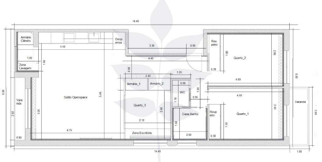 Apartamento T3 Totalmente Renovado no Centro da Cidade ✨-38