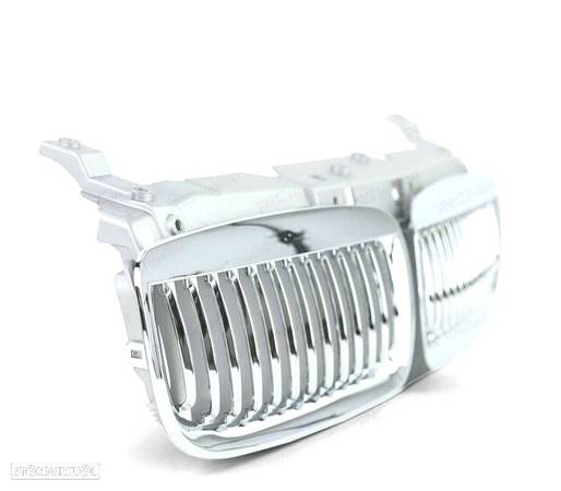 GRELHAS FRONTAIS PARA BMW E65 E66 01-05 CROMADA - 3