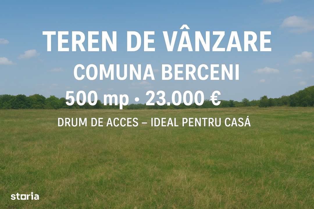 Teren perfect pentru casa sau investitie Comuna Berceni-0