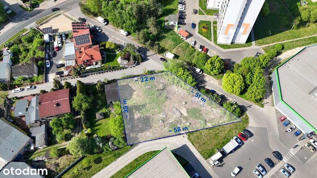 Częstochowa, ul. Prosta | Działka inwestycyjna - Pełny obrazek: 3/7