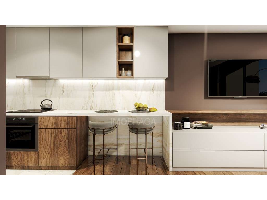 Venda de Apartamento T0 C/Varanda Novo - No Centro de Braga - Grande imagem: 5/15