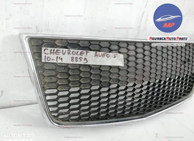 Grila centrala originala Chevrolet Aveo T250 (facelift) 2006 2007 2008 2009 2010 2011 2012 OEM - 2