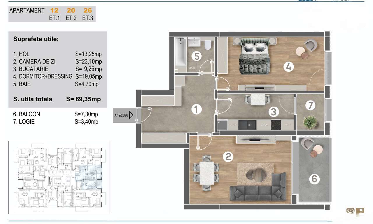 Apartament 2 camere Premium - zona Tineretului-12