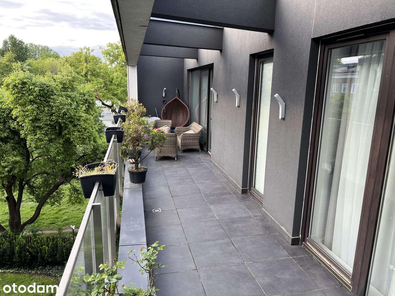 Wyjątkowy Apartament | Saska Kępa | Taras 25m2 | Garaż | Wys. 3m |Park - Pełny obrazek: 1/17