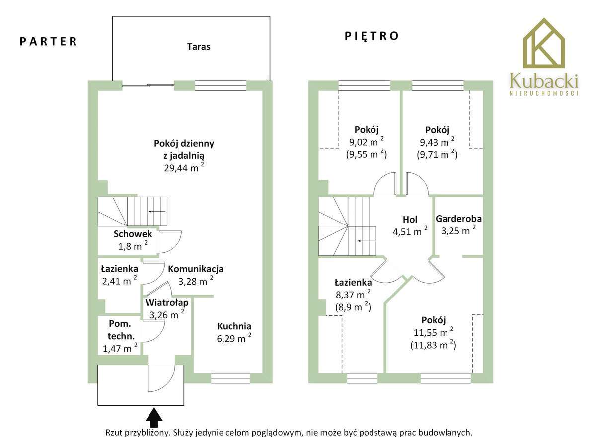 Nowy bliźniak - 2 km od Kątów Wrocławskich-3