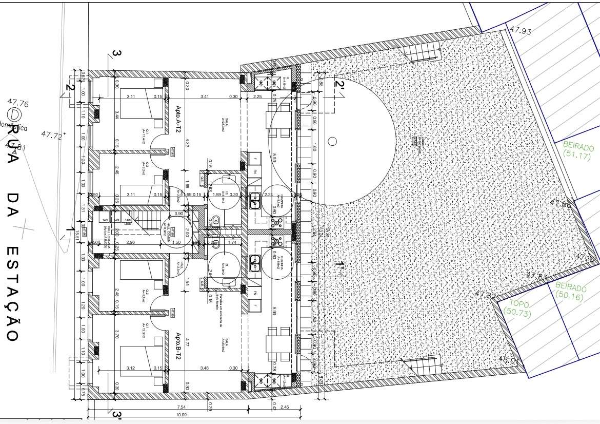 Edifício Habitacional – Projeto Aprovado para 4 Fogos-9
