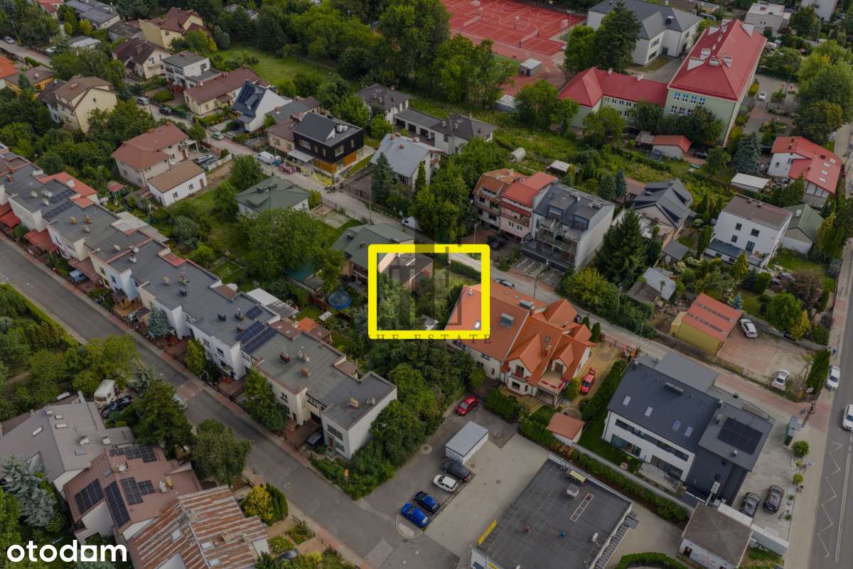 Działka z domem do remontu*Metro* cicha okolica - Pełny obrazek: 4/10