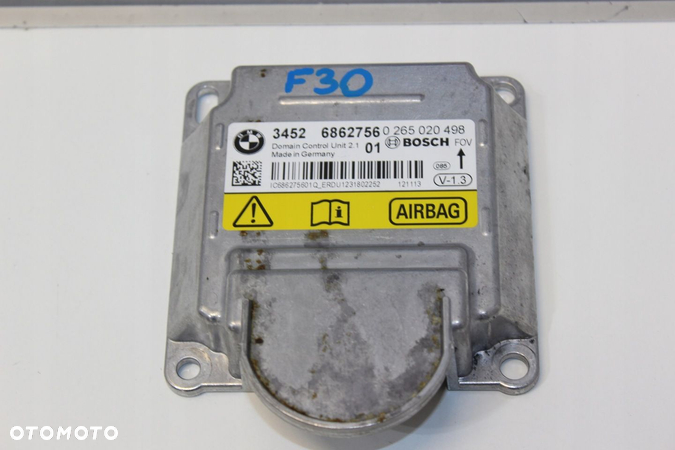 BMW F20 F30 F31 MODUŁ SENSOR AIRBAG ICM 6862756 - 2