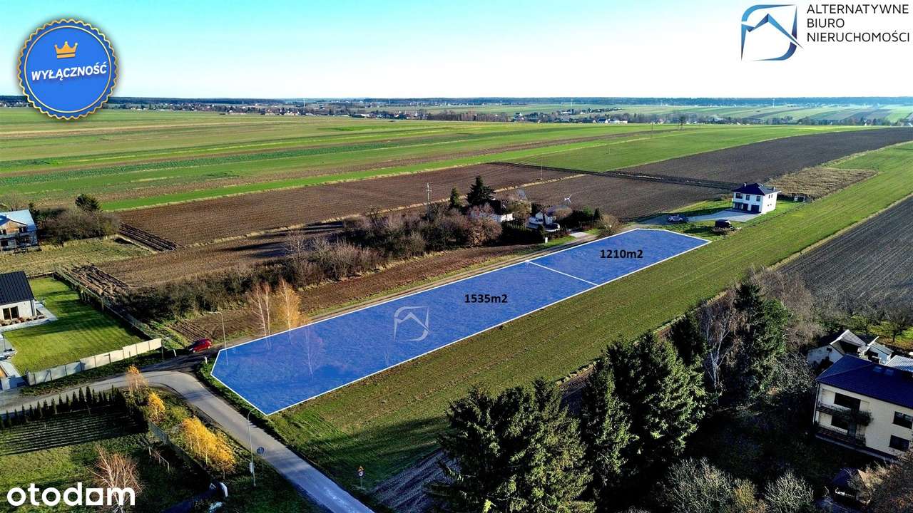 Działka budowlana 1535m2 Cena z VAT23% Brak PCC2% - Pełny obrazek: 5/16