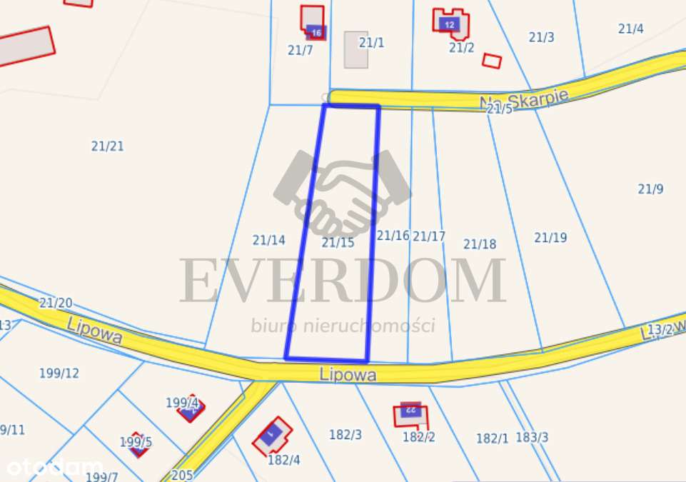 Działka budowlana Lewinko 2309m2 Jezioro Media-1