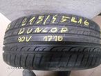 Opona pojedyńcza 215/45r16 dunlop sp sport fast response ao 8,2mm lato nowa - 1