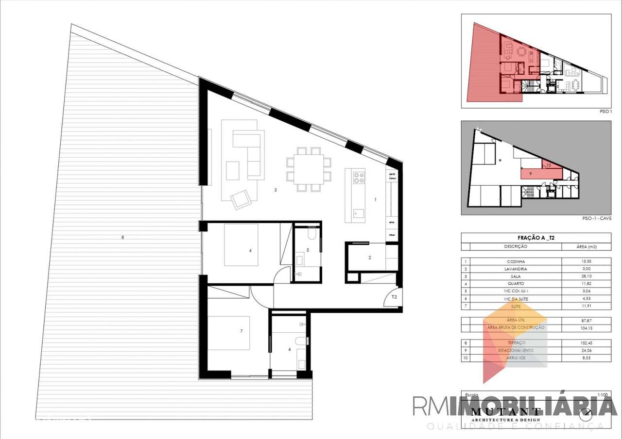 Apartamentos T2 NOVOS em São Cosme, Gondomar-25