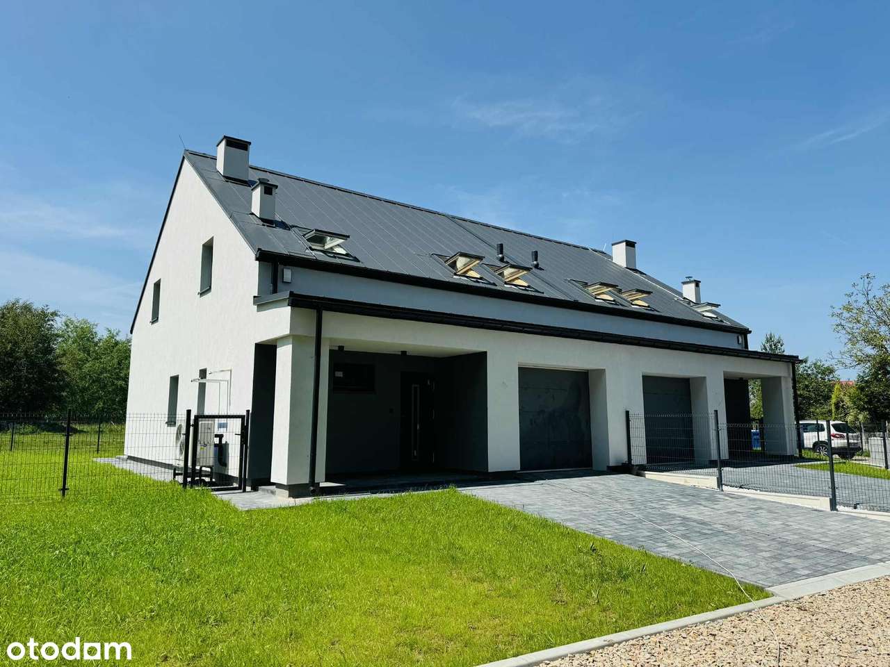 Dom bliźniak 124 m² z pompą ciepła i klimatyzacją, Kłaj, pow. wielicki-1