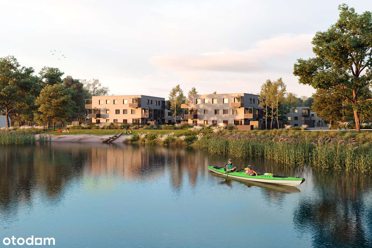 Unikatowe 3-pokojowe mieszkanie z bezpośrednim widokiem na jezioro ! - Pełny obrazek: 5/9