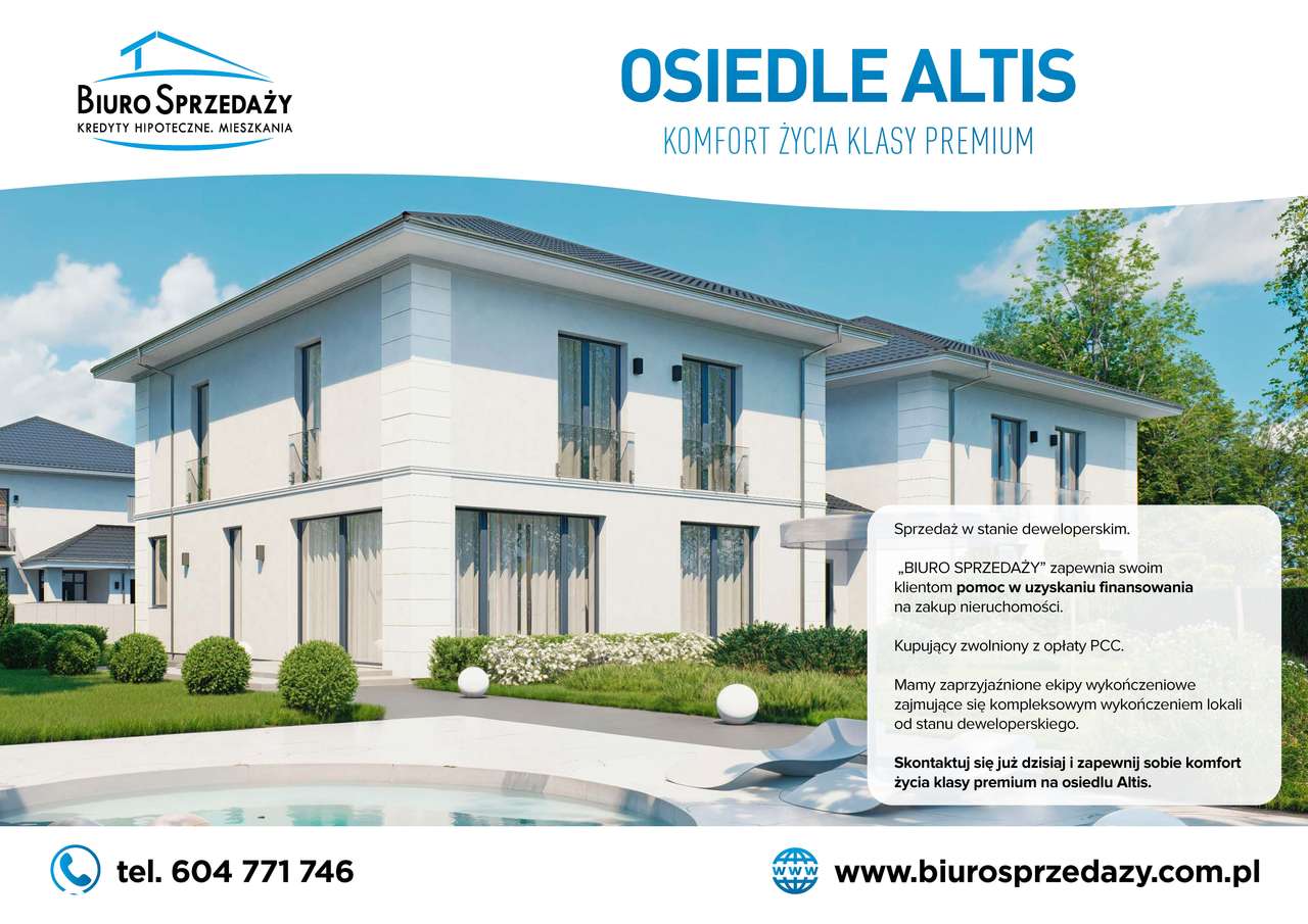 PREMIUM BLIŹNIAK+PODWÓJNY GARAŻ+PODJAZD+DUŻY OGRÓD - Pełny obrazek: 4/12