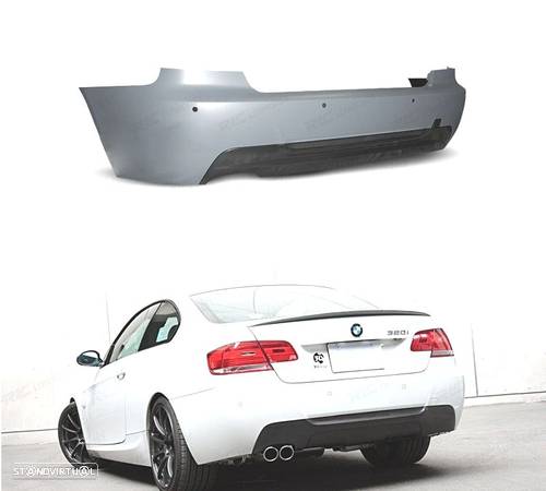 PARA-CHOQUES TRASEIRO PARA BMW E92 E93 06-14 PACK M PDC - 1