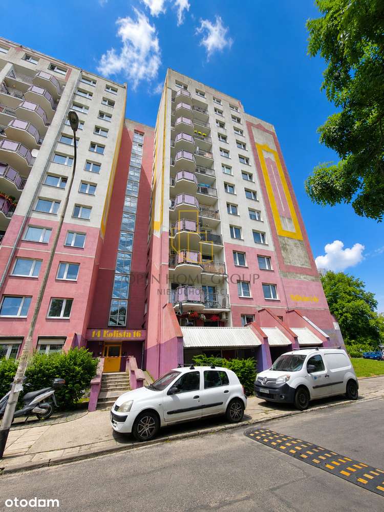 Mieszkanie, 2 pok. – Kolista 48m2/rozkład /8 piętro/ media miejskie