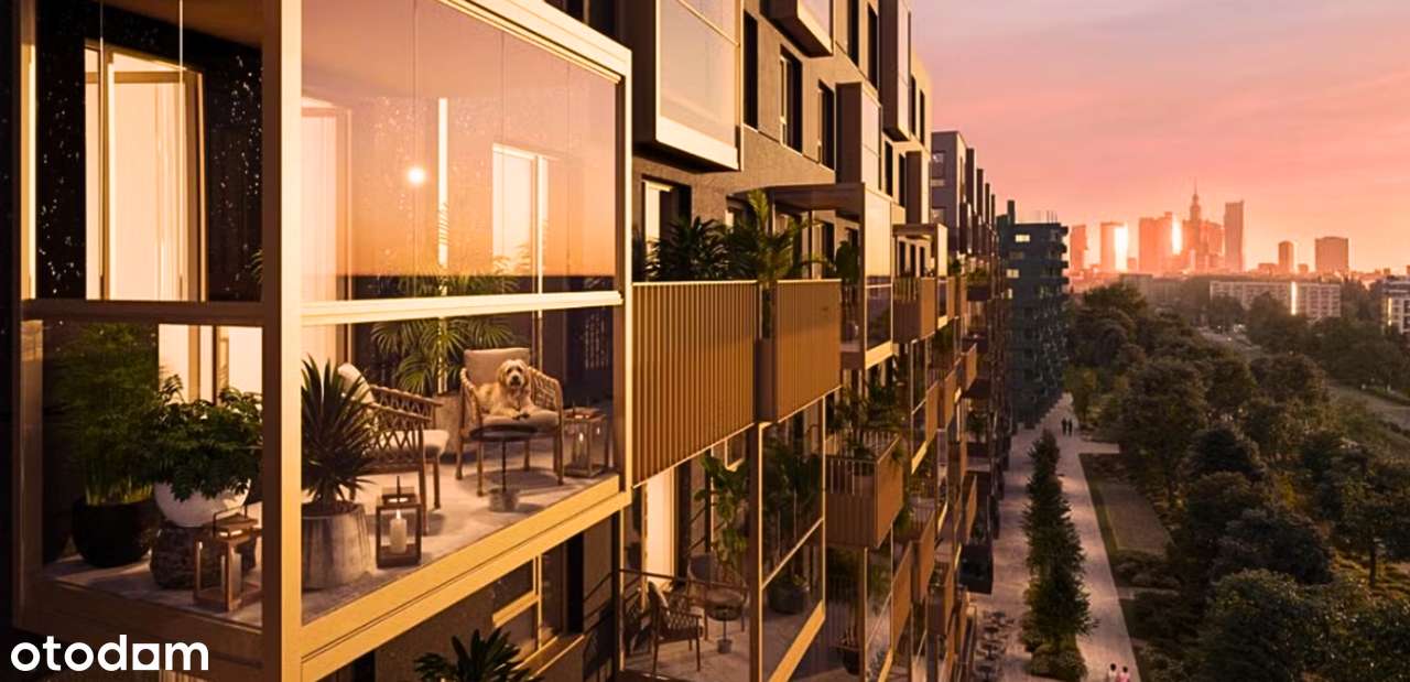 3pok. mieszkanie  w sercu Mokotowa z 35 metrowym tarasem na 6 piętrze-1