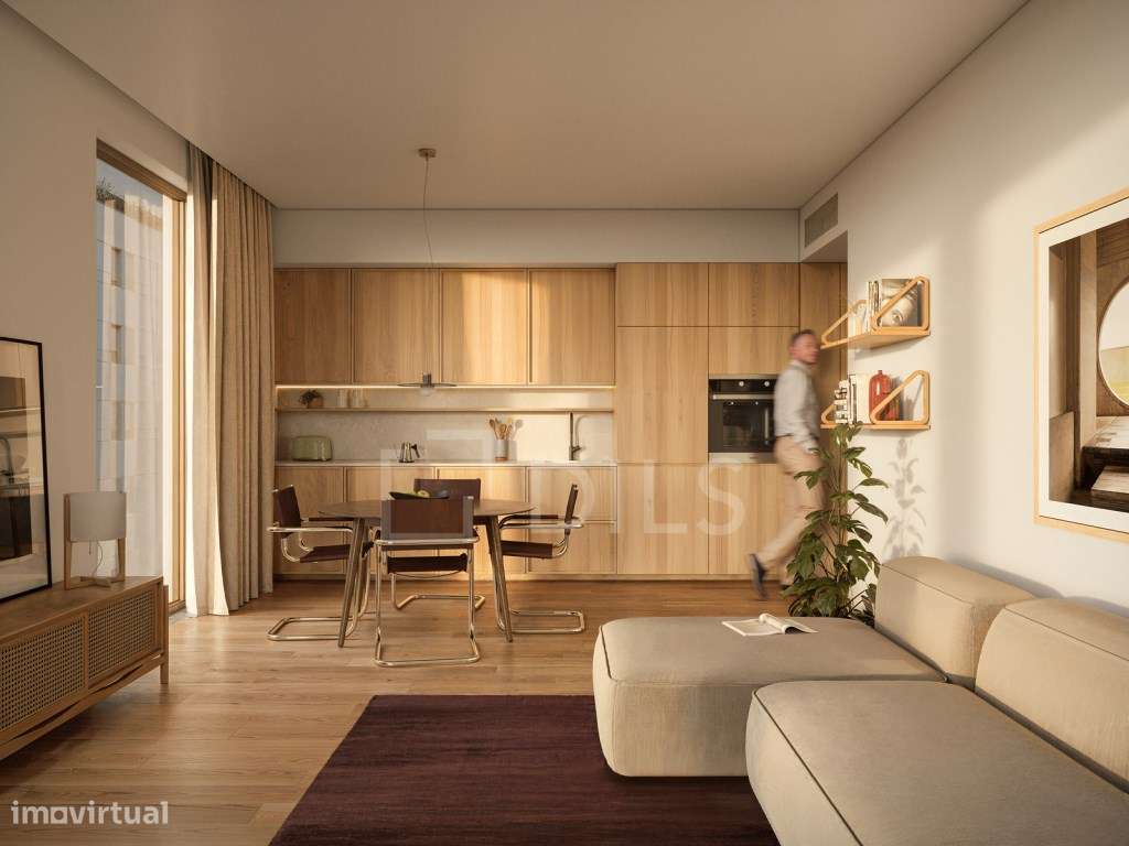 Apartamento T0 com terraço em novo empreendimento nas Avenidas Novas - Grande imagem: 5/28