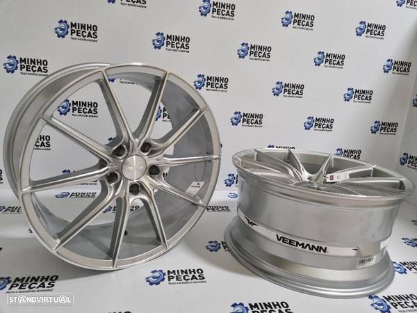 Jantes Veemann (V-FS48) em 19" (5x120) Silver - 5