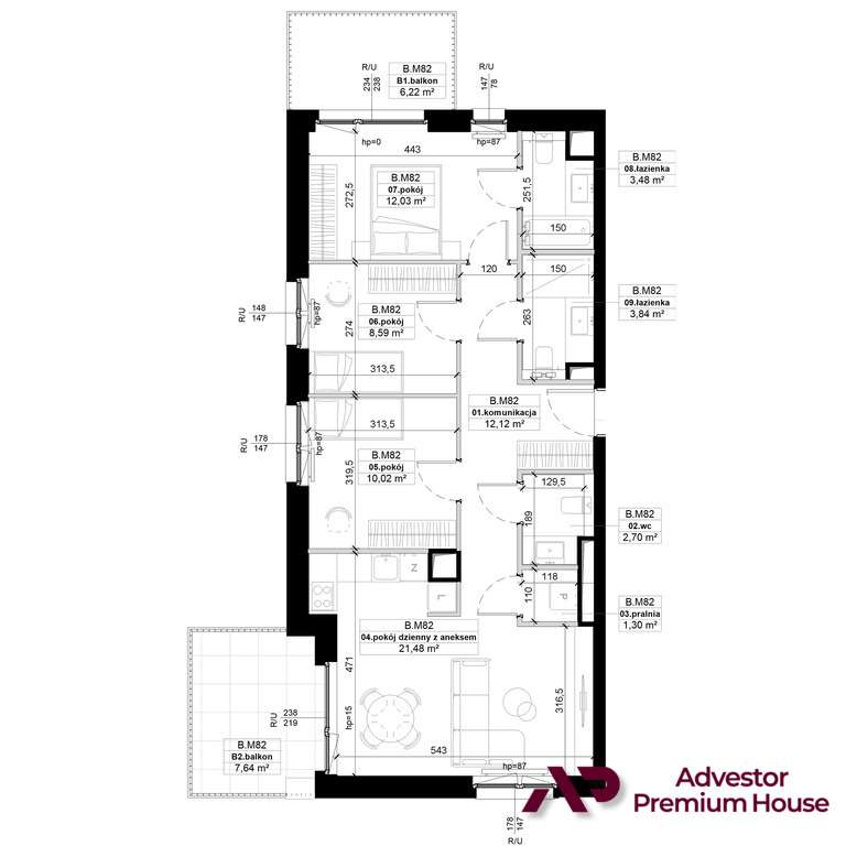 Wygodny duży apartament -kup ostatni w tym metrażu-6