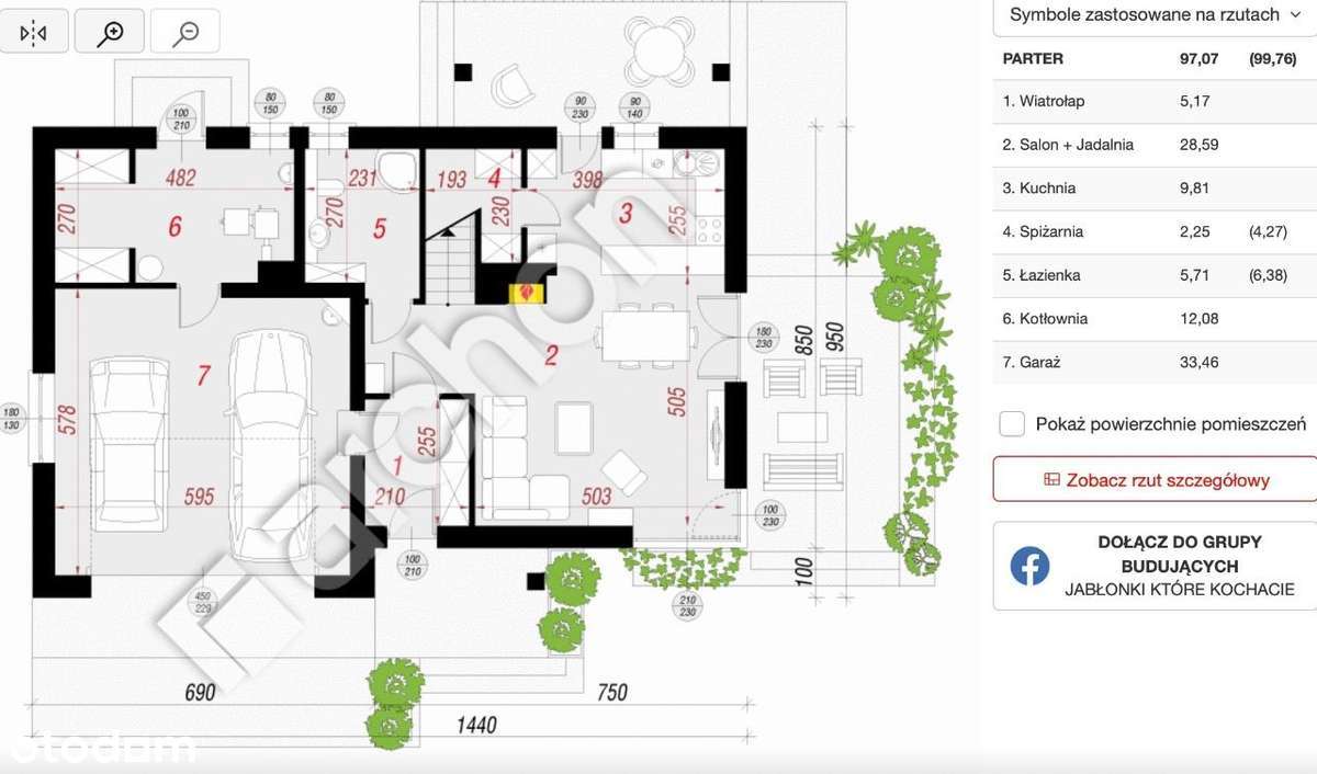 Dom wolnostojący 180 m2 | Działka 1000 m2 | ok 60 minut od Warszawy-8