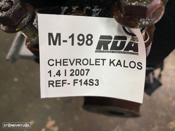 M198 Motor Chevrolet Kalos 1.4 I de 2007 Ref- F14S3 - 5