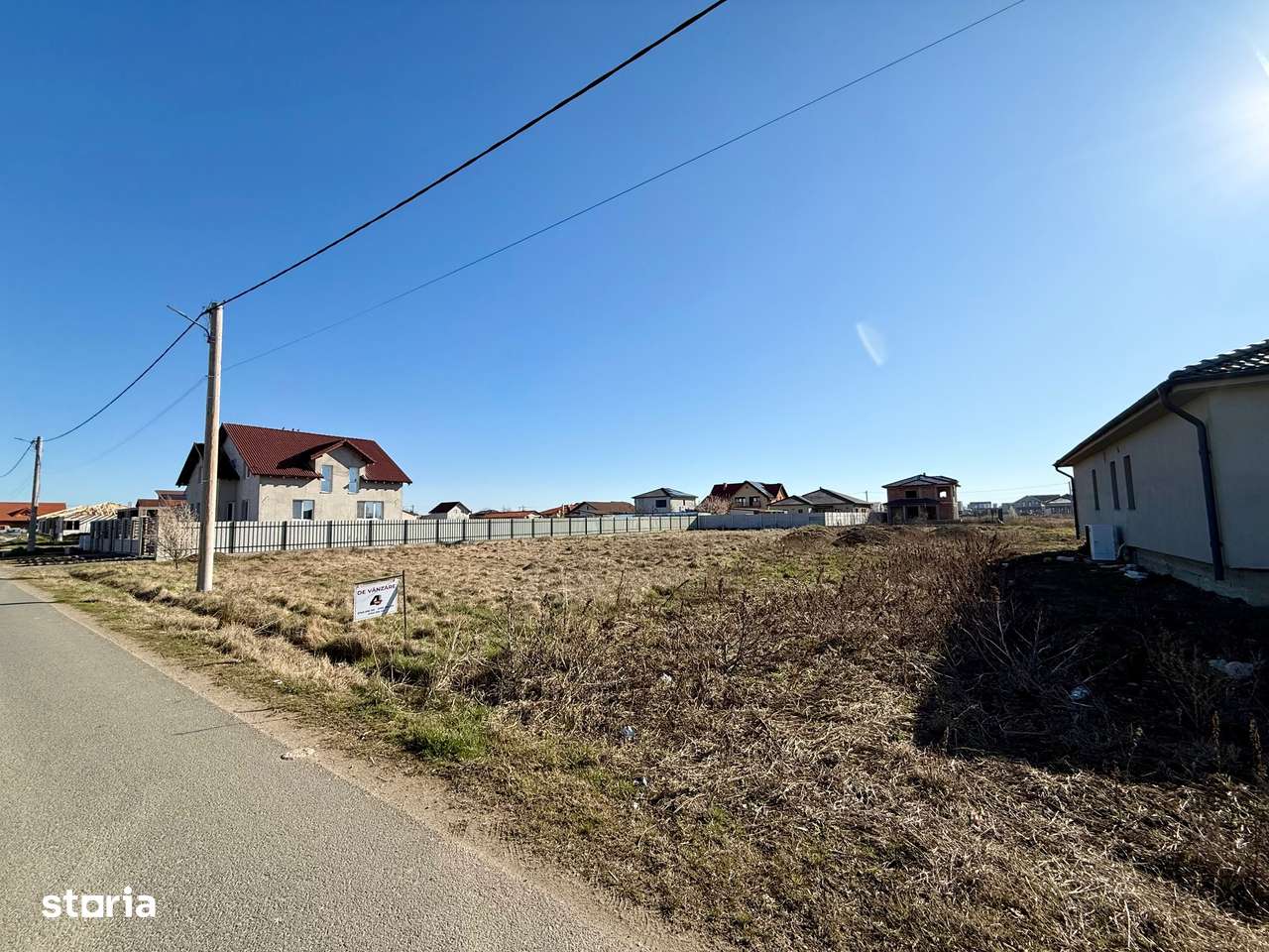 Teren intravilan 1063 mp Livada/Sanleani fs.19 ml,cu utilitati(asfalt) - Imagine principală: 5/8
