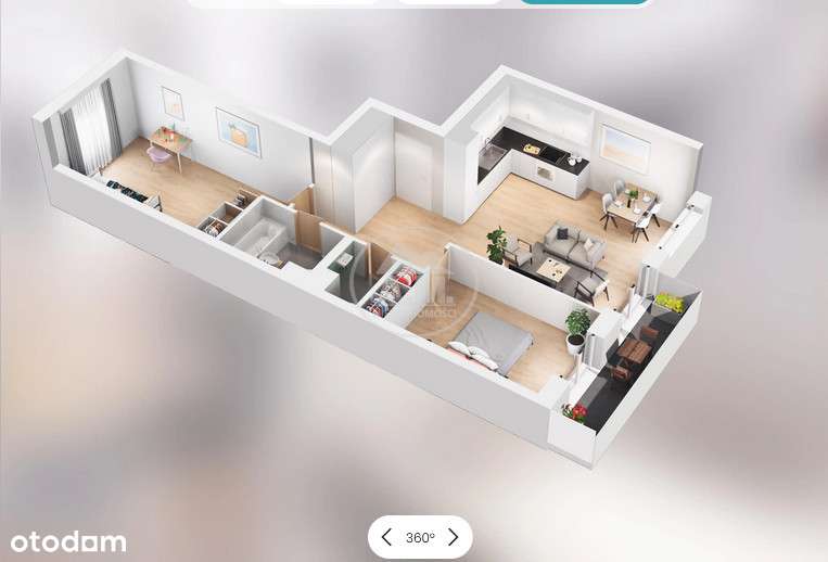 Mieszkanie, 3 pok. – Niższa cena Dwustronne mieszkanie Duzy Balkon
