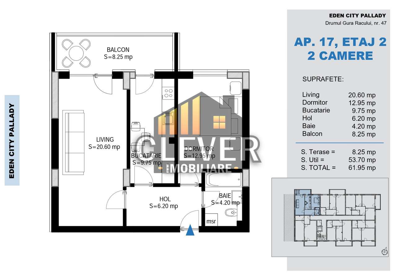 Apartament 2 Camere Pallady - metrou Teclu | | Comision 0%