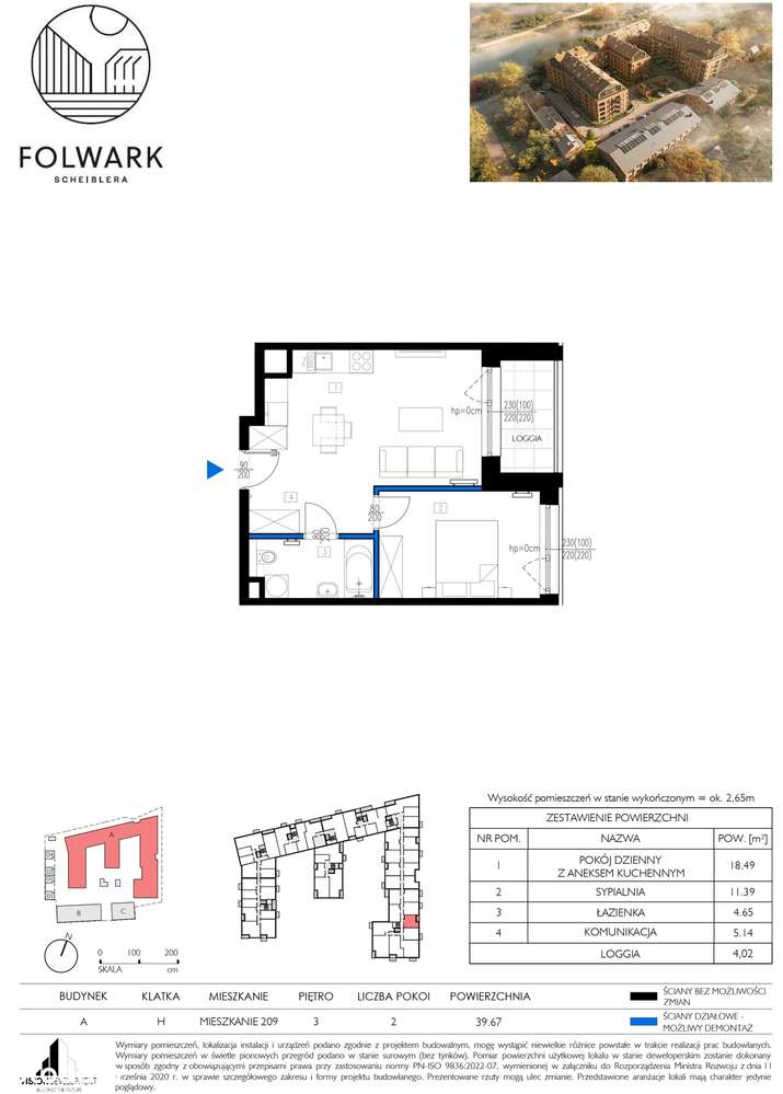 Stylowy 2-pokojowy apartament w sercu Łodzi| Folwark Scheiblera-18