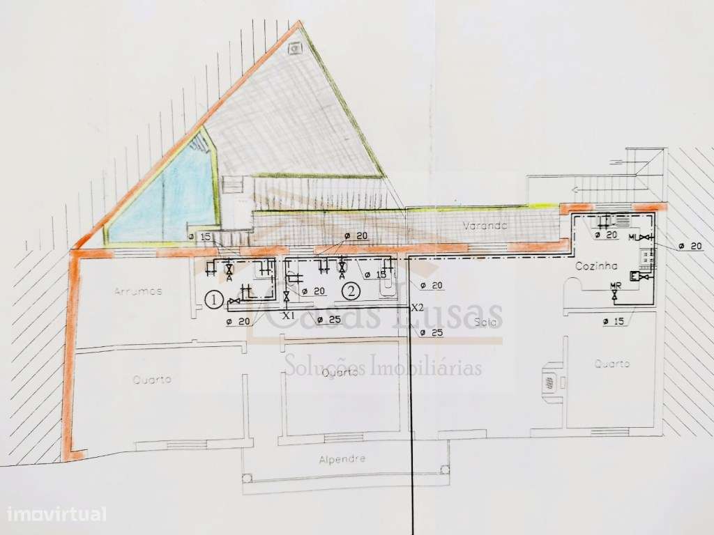 Moradia T4 com GARAGEM, PÁTEO c/ CHURRASQUEIRA + TERRENO EXTRA (40m...-17