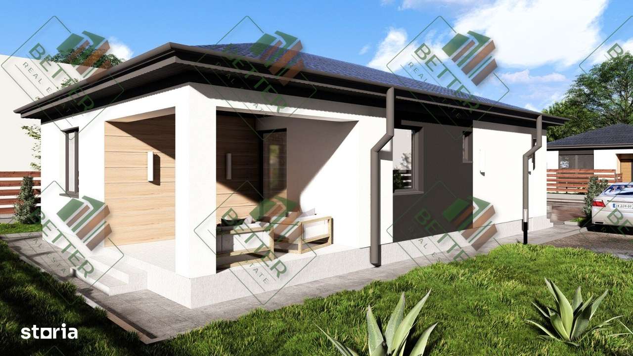 Casă Parter – 3 Camere | Complex privat| Teren 350 mp | Com. Berceni - Imagine principală: 5/12