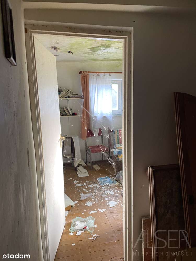 Dom z lat 70 z garażem | 5500 mkw działki-16