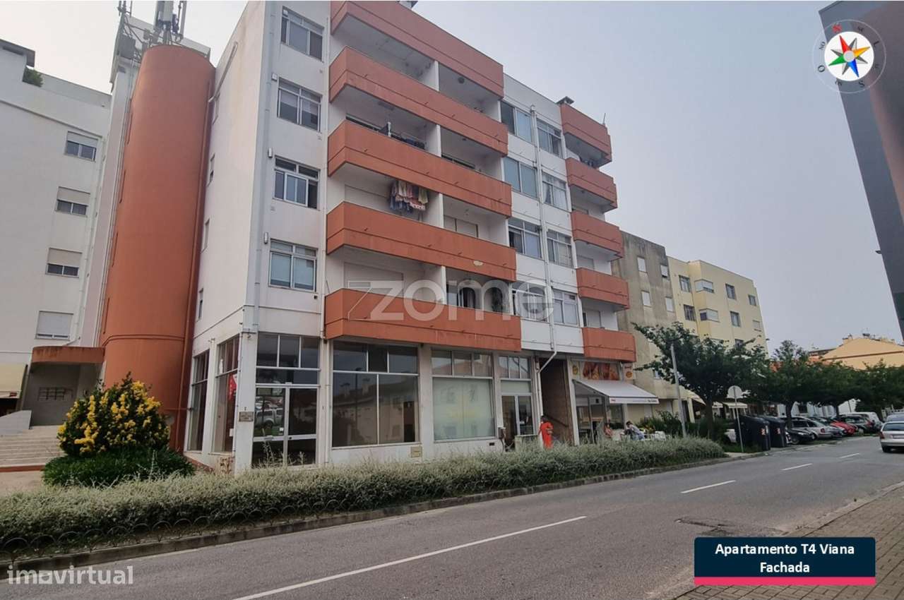 Apartamento T4 Duplex Abelheira, Terraço, Equipado e Mobilado - Grande imagem: 2/21