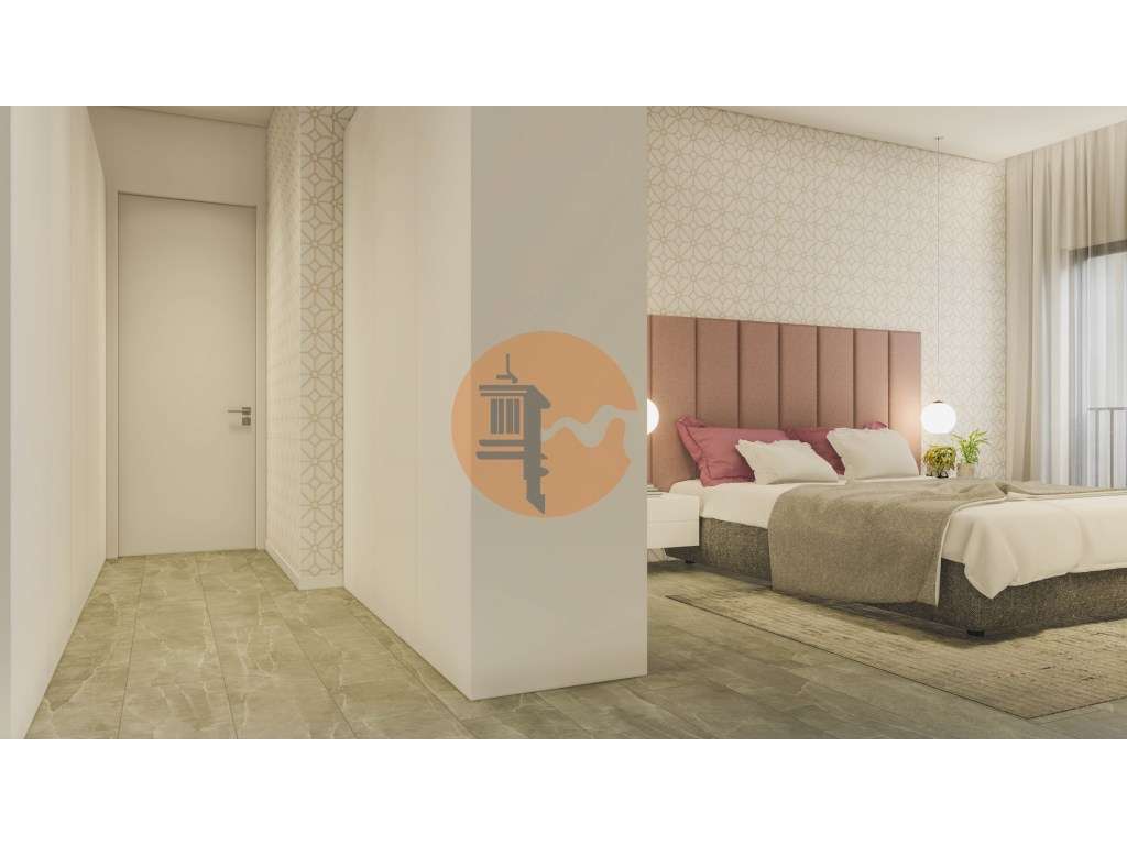 Apartamento T3 novo, com elevador, garagem e quintal de 35 m2! - Grande imagem: 4/17