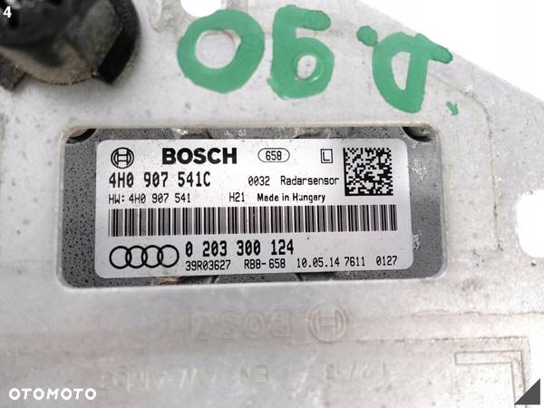 AUDI A8 S8 4H0 4HL D4 LIFT 13-17 CZUJNIK DISTRONIC RADAR SENSOR ACC LEWY - 5