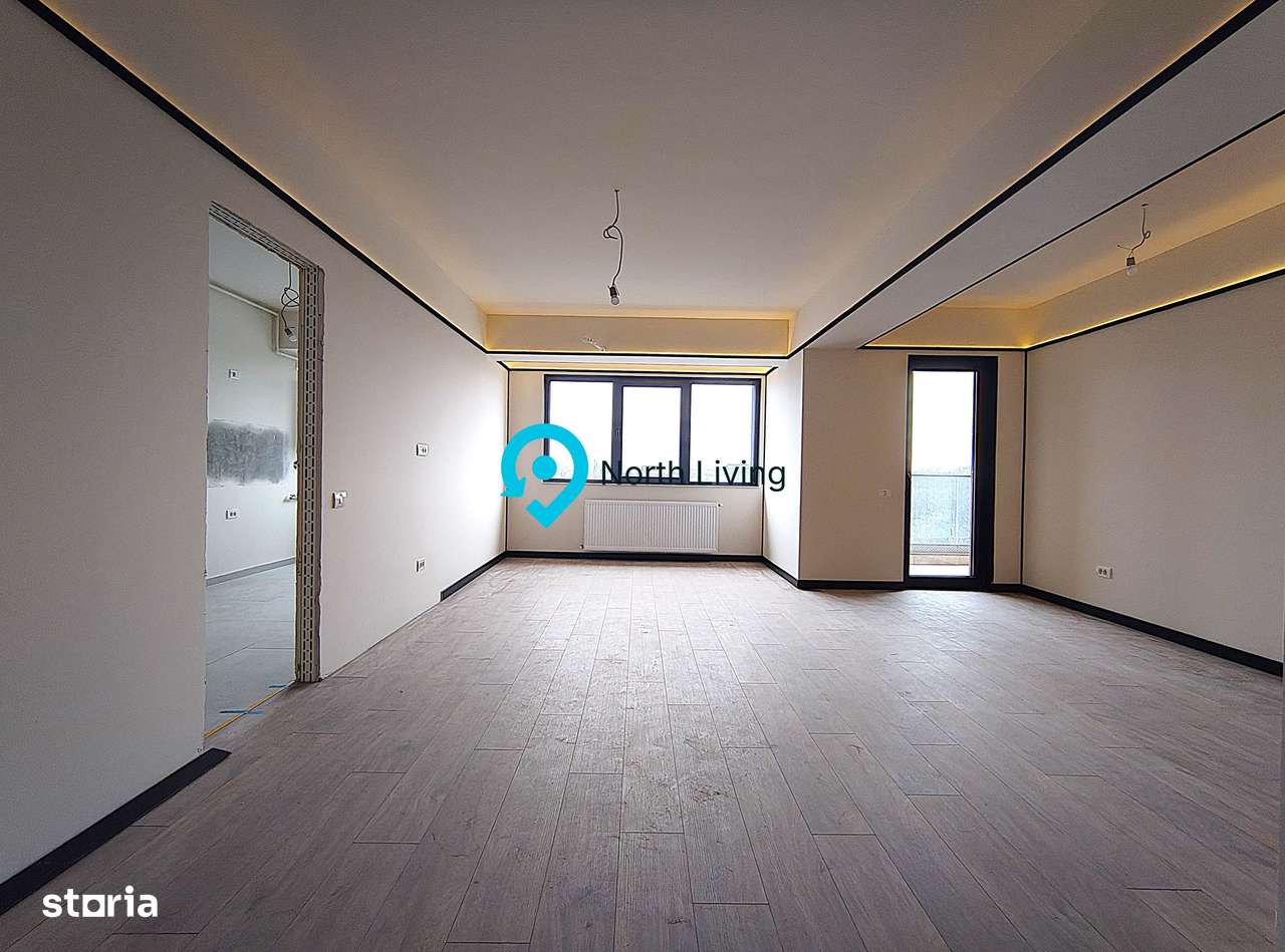 2 camere 88 mp | Bloc nou 2025 | Balcon