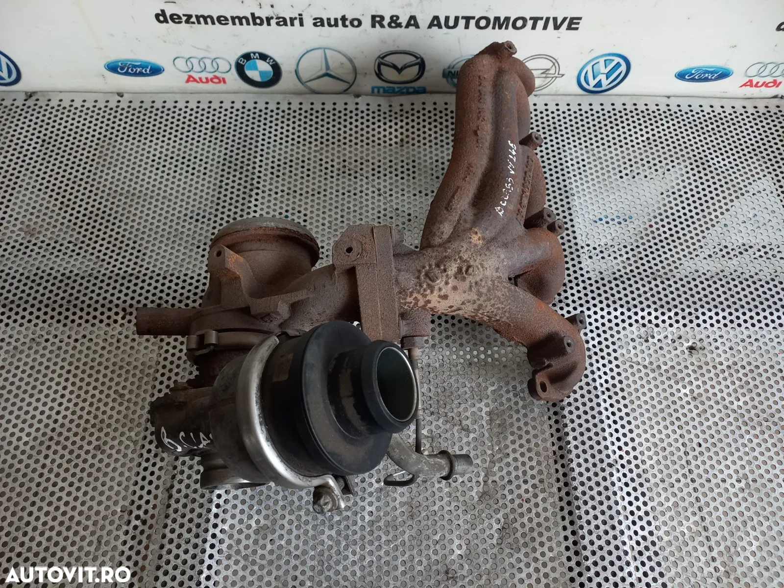 Turbo Turbina Mercedes A Class W169 B Class W245 2.0 Cdi Cod A6400901780  - Dezmembrari Arad - 3