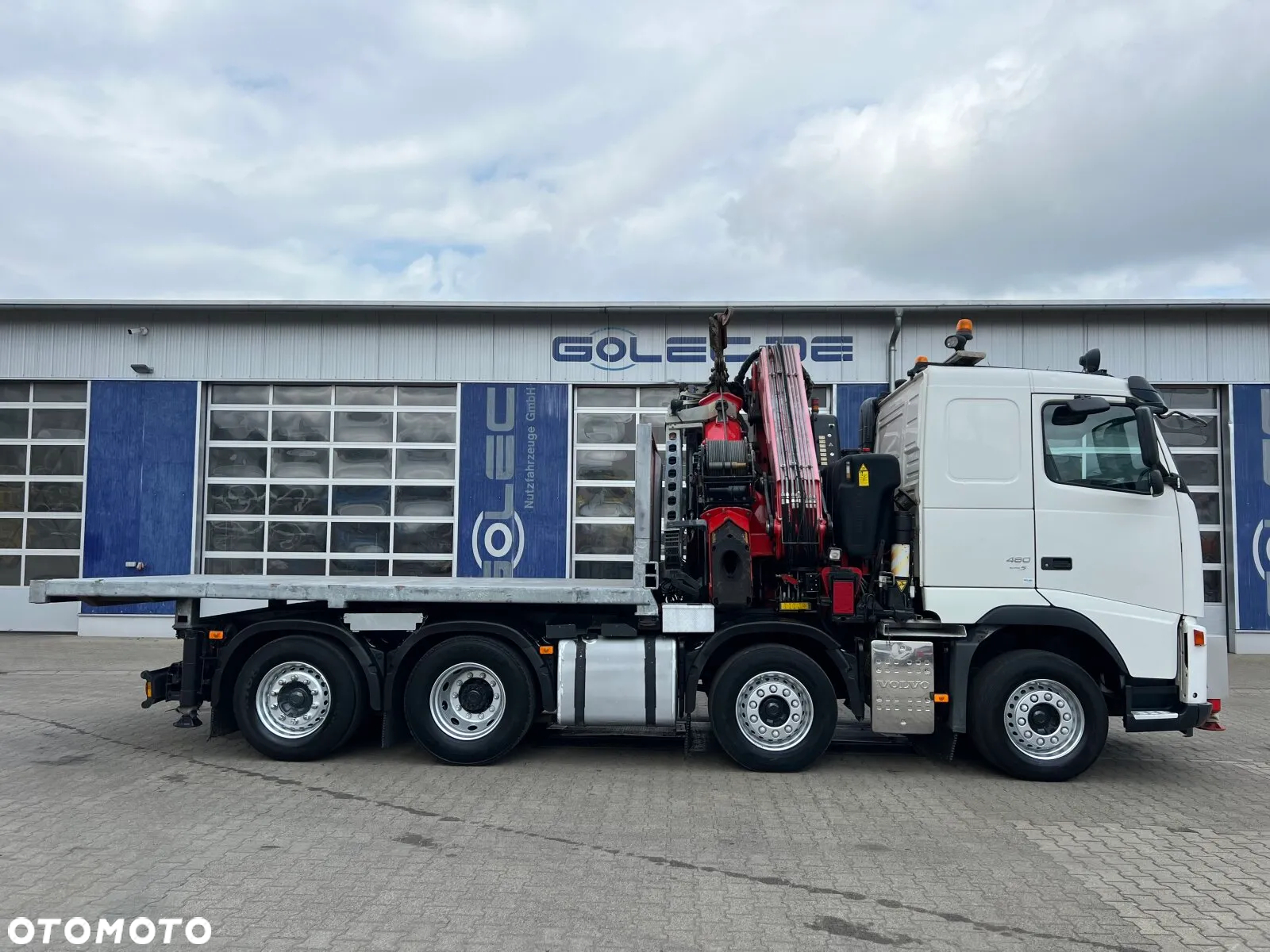 Volvo FH 480 8x4 PLATFORMA Z DŹWIGIEM FASSI 660 AXP28 - 4