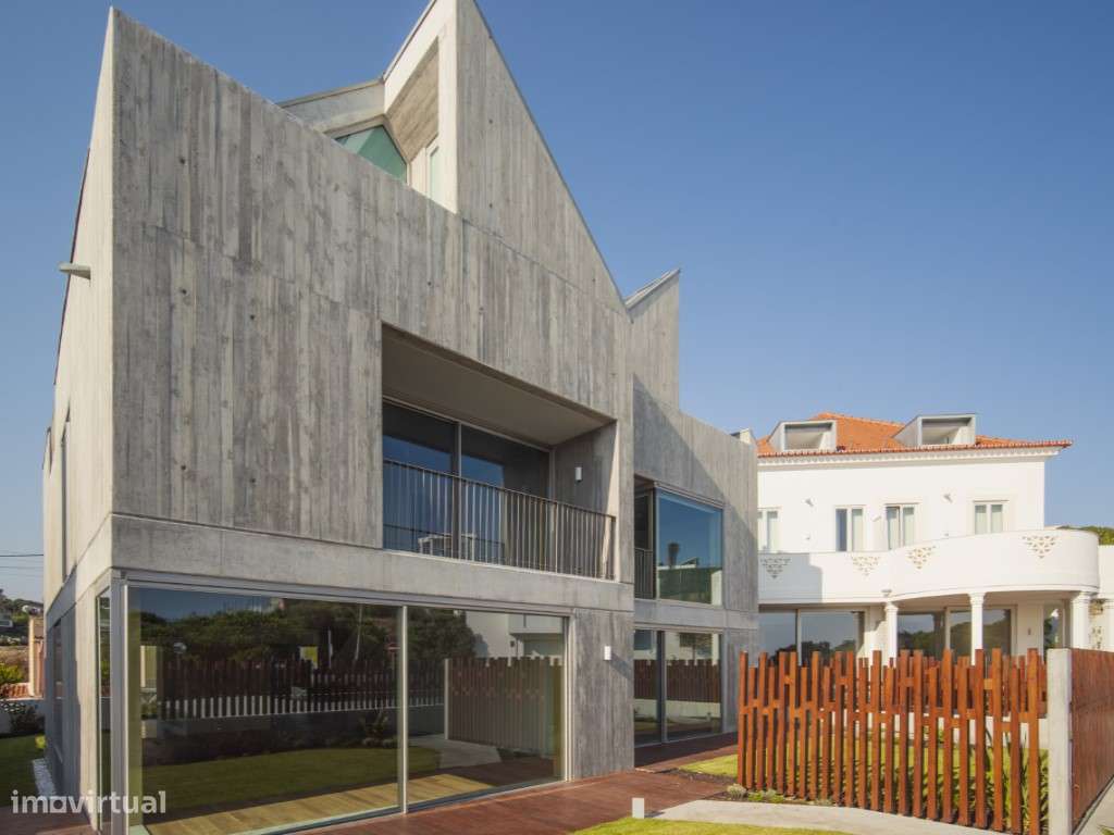 Moradia vista mar, jardim e piscina, garagem, Estoril - Grande imagem: 5/27