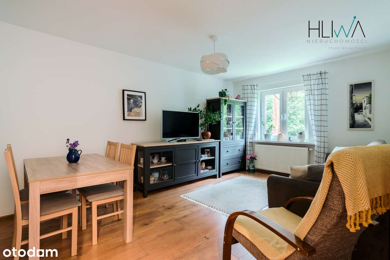 Mieszkanie z ogrodem, 2 pokoje, 42,57m2, blisko plaży, Gdańsk Stogi-0