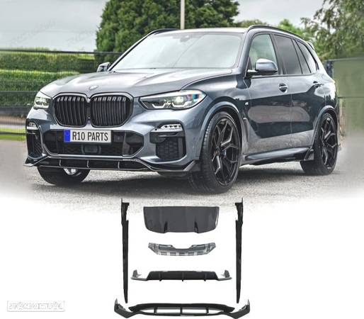 KIT AERO PARA BMW X5 F15 12-18 LOOK BLACK KNIGHT - 1