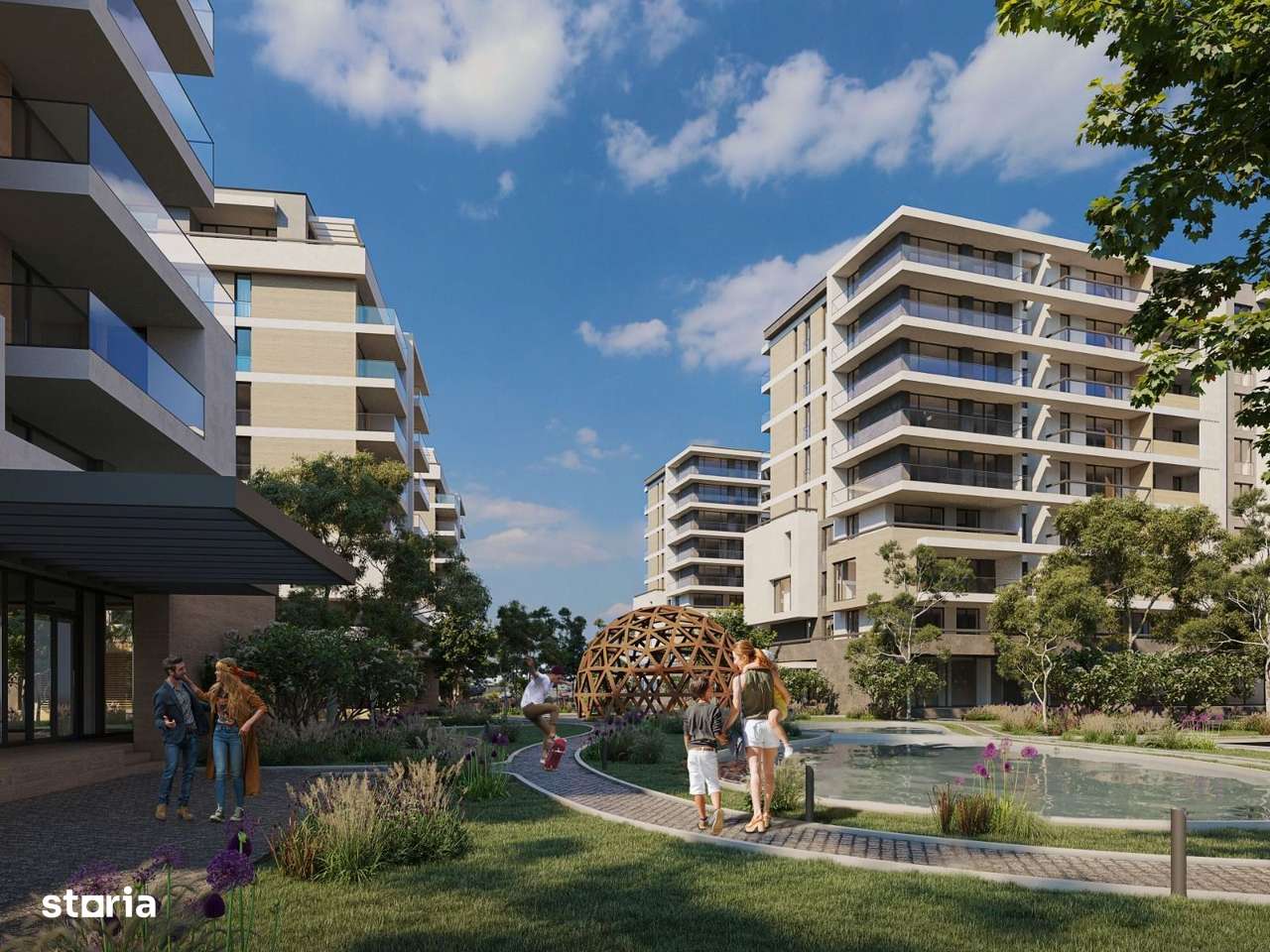 Apartamente 2 camere în Ansamblul Alpha Distrikt, Bartolomeu, Brașov - Imagine principală: 5/6