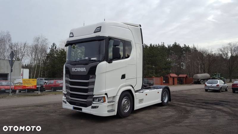 Spojlery spoilery międzyosiowe zabudowy Scania R S - 1