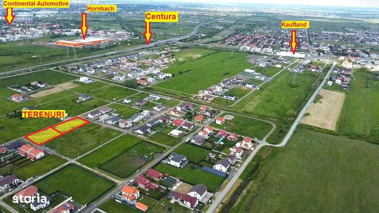 Teren comercial Mosnita, in spate la Kaufland - 1057 servicii, 1014 zo - Imagine principală: 1/7