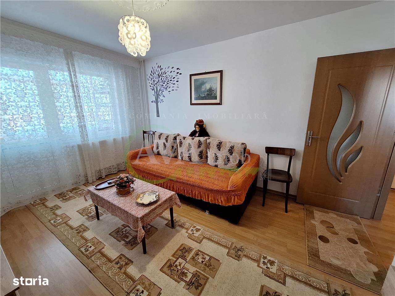 Apartament 3 camere etaj 1 complet mobilat de inchiriat! Banca Nationa - Imagine principală: 1/10