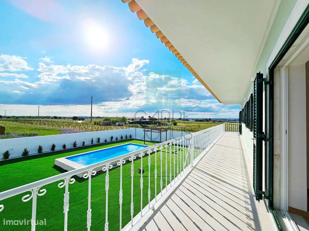 Excelente nova moradia T5 com piscina, em lote 7580m2, em Alpiarça,...-47